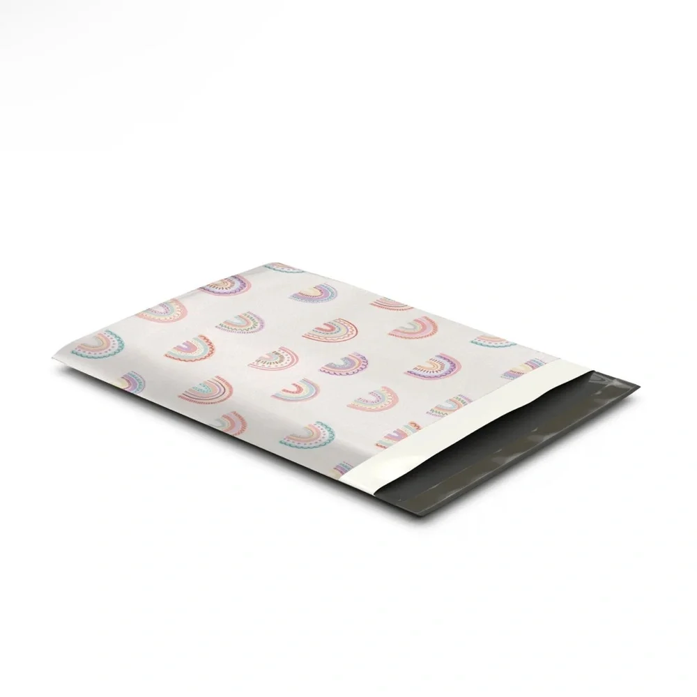 🌈 (20 ct) 10x13 Rainbow Poly Mailers with Rainbow Design🌈